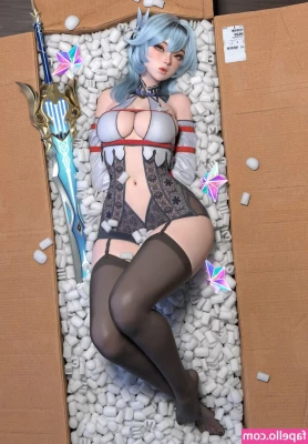 Genshin Impact [ genshin-impact ] - How long do you think you would last if those lips were wrapped