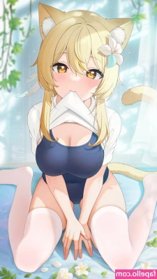 Genshin Impact [ genshin-impact ] - Good morning sexy horny fans  I ve just showered and shaved my horny part 1