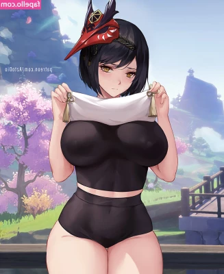 Genshin Impact [ genshin-impact ] - Baby  would you like to see the color of my panties