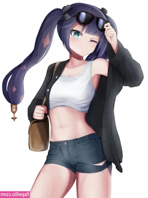 Genshin Impact [ genshin-impact ] - Got a new outfit today  Wanna watch me break it in