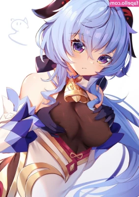Genshin Impact [ genshin-impact ] - Should I get dressed or just stay nude for you  It is Sunday Bumday