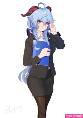 Genshin Impact [ genshin-impact ] - what would you do if you came home to me in this  x