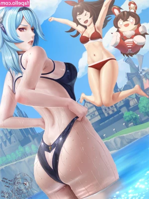 Genshin Impact [ genshin-impact ] - This is my way of announcing a NEW GIRL  So swip to see her  And pick