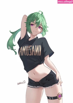 Genshin Impact [ genshin-impact ] - On Wednesday we show our pink pussies part 1