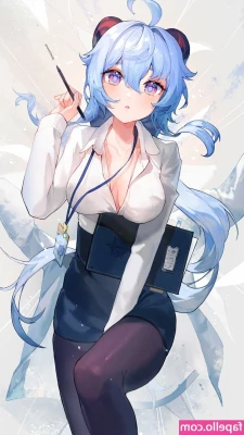Genshin Impact [ genshin-impact ] - But does she beg for it like I do ? part 1