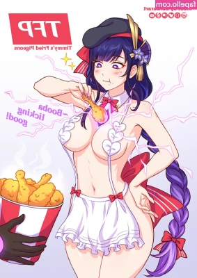 Genshin Impact [ genshin-impact ] - i didn’t know this dress was see through 🫢 now I get why
