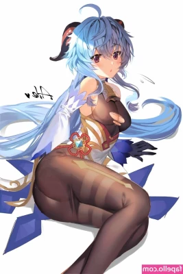 Genshin Impact [ genshin-impact ] - Peek-a-boo 🍑🍑 #smallbootiesneedlovetoo