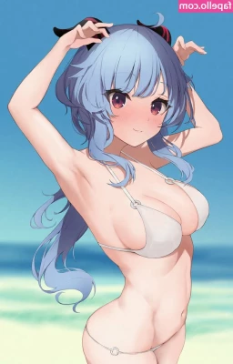 Genshin Impact [ genshin-impact ] - Ufff how delicious they put it in my back   full video 10m  Ufff que
