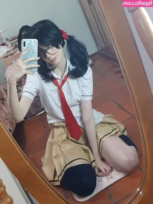 Kiki Glitter Cosplay [ kiki-glitter-cosplay-1 ] - Helpless Sissy Girl: Captured and Bound!  You open your eyes, unsure