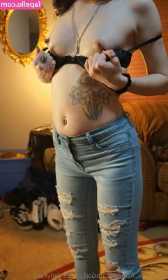 AshleyDeathGod - This Bikini is WAY too small!!