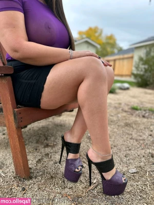  [ marriedandheelsof ] - Enjoy this hot clip of me touching myself after I just finished